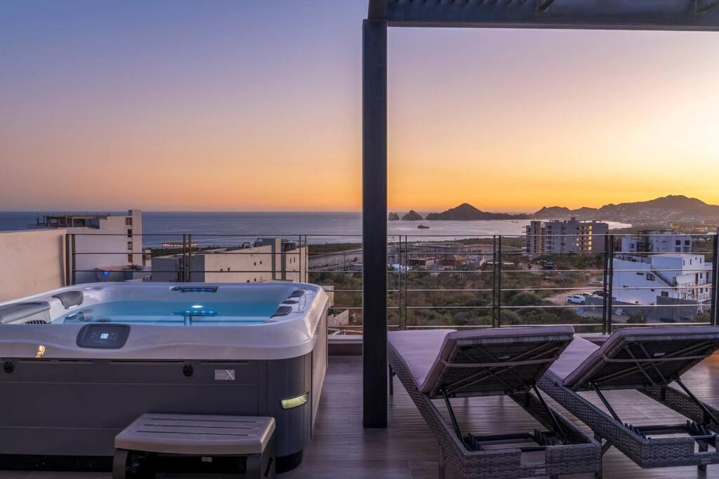 Apartamento Best View Rooftop With Heated Jacuzzi Cabo San Lucas Exterior foto